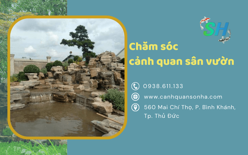 cảnh quan sân vườn